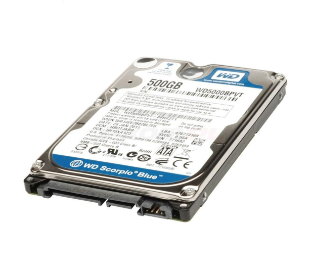 WD 500GB 5400obr. 8MB - 56667 - zdjęcie 5